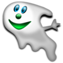 download Halloween Ghost 2 clipart image with 135 hue color