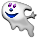 download Halloween Ghost 2 clipart image with 225 hue color