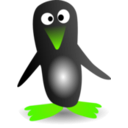 download Penguin clipart image with 45 hue color