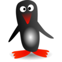 download Penguin clipart image with 315 hue color