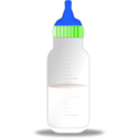 download Baby Milk Bottle clipart image with 180 hue color