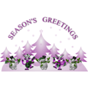 download Seasons Greetings Card Front clipart image with 90 hue color