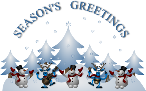 Seasons Greetings Card Front