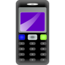 download Mobile Phone clipart image with 90 hue color