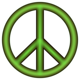 3d Peace Symbol