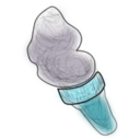 download Ice Cream Cone clipart image with 135 hue color