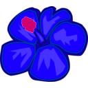 download Pink Flower clipart image with 270 hue color
