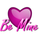 download Gloss Be Mine clipart image with 315 hue color