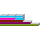 download Boxes For Diagram clipart image with 315 hue color