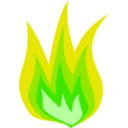 download Fire Icon clipart image with 45 hue color