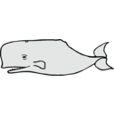 download Whale clipart image with 315 hue color