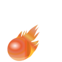 download Fire Ball clipart image with 0 hue color