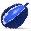 download Durian clipart image with 180 hue color
