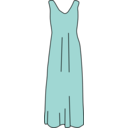 download Simples Dress clipart image with 135 hue color