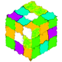 download Rubiks Cube Remix clipart image with 45 hue color