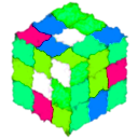 download Rubiks Cube Remix clipart image with 90 hue color