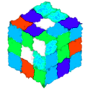 download Rubiks Cube Remix clipart image with 135 hue color