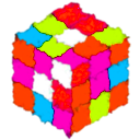 download Rubiks Cube Remix clipart image with 315 hue color
