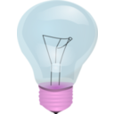 download Light Bulb clipart image with 0 hue color