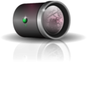 download Camera Lens clipart image with 135 hue color
