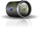 download Camera Lens clipart image with 225 hue color