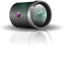 download Camera Lens clipart image with 315 hue color
