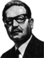 Salvador Allende Greyscale 56th President Of The Senate Of The Republic Of Chile