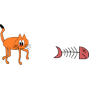 download Cat clipart image with 0 hue color