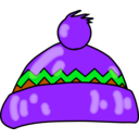 download Winter Hat Nathan Eady 01r clipart image with 270 hue color