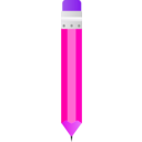 download Pencil clipart image with 270 hue color