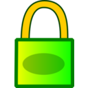 download Lock clipart image with 0 hue color