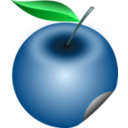 download Apple clipart image with 135 hue color