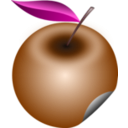 download Apple clipart image with 315 hue color