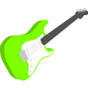 download Guitar clipart image with 90 hue color