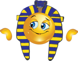 Pharaoh Boy Smiley Emoticon