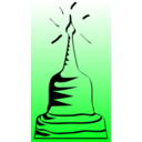 download Pagoda clipart image with 90 hue color