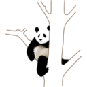 download Giant Panda 2 clipart image with 0 hue color