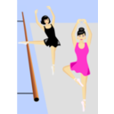 download Women Dancing clipart image with 0 hue color