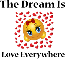 Love Everywhere Dream Smiley Emoticon