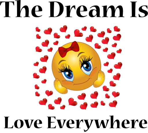 Love Everywhere Dream Smiley Emoticon