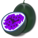 download Passion Fruit clipart image with 225 hue color