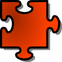 download Blue Jigsaw Piece 10 clipart image with 135 hue color