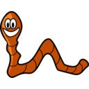 download Inchworm clipart image with 270 hue color