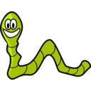 download Inchworm clipart image with 315 hue color