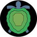 download Turtle clipart image with 90 hue color