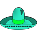 download Sombrero Dave Pena 01 clipart image with 135 hue color