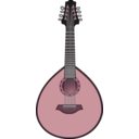 download Lute 2 clipart image with 315 hue color