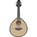 download Lute 2 clipart image with 0 hue color