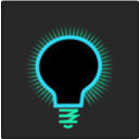 download Bulb Icon clipart image with 135 hue color