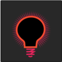 download Bulb Icon clipart image with 315 hue color